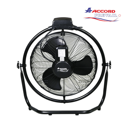 พัดลมอุตสาหกรรมตั้งพื้น 18 นิ้ว Accord Prevail รุ่น AC-18-45HVT สีดำ_9